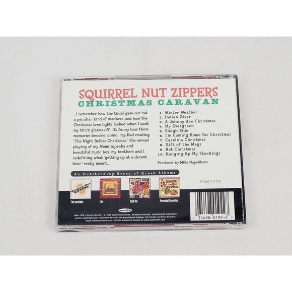 Squirrel Nut Zippers Christmas Caravan CD Swing Jazz Holiday - Picture 3 of 3